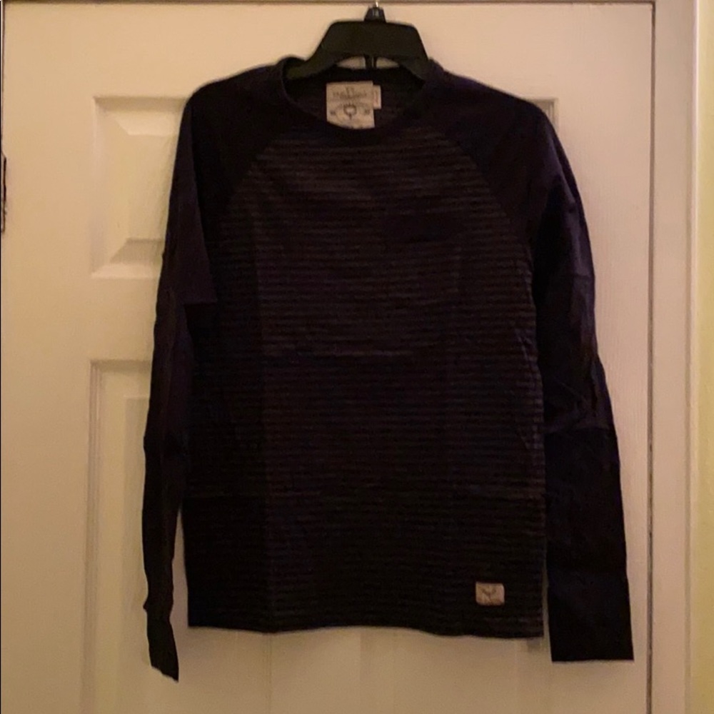 MEN’s Brave Soul stripe long sleeve shirt (Small)